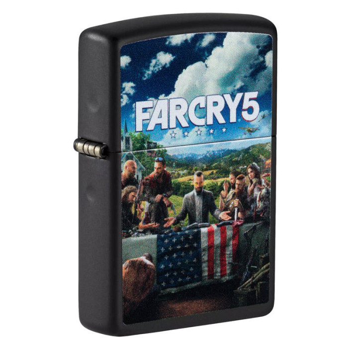 Зажигалка ZIPPO Far Cry 5 Black Matte 49244