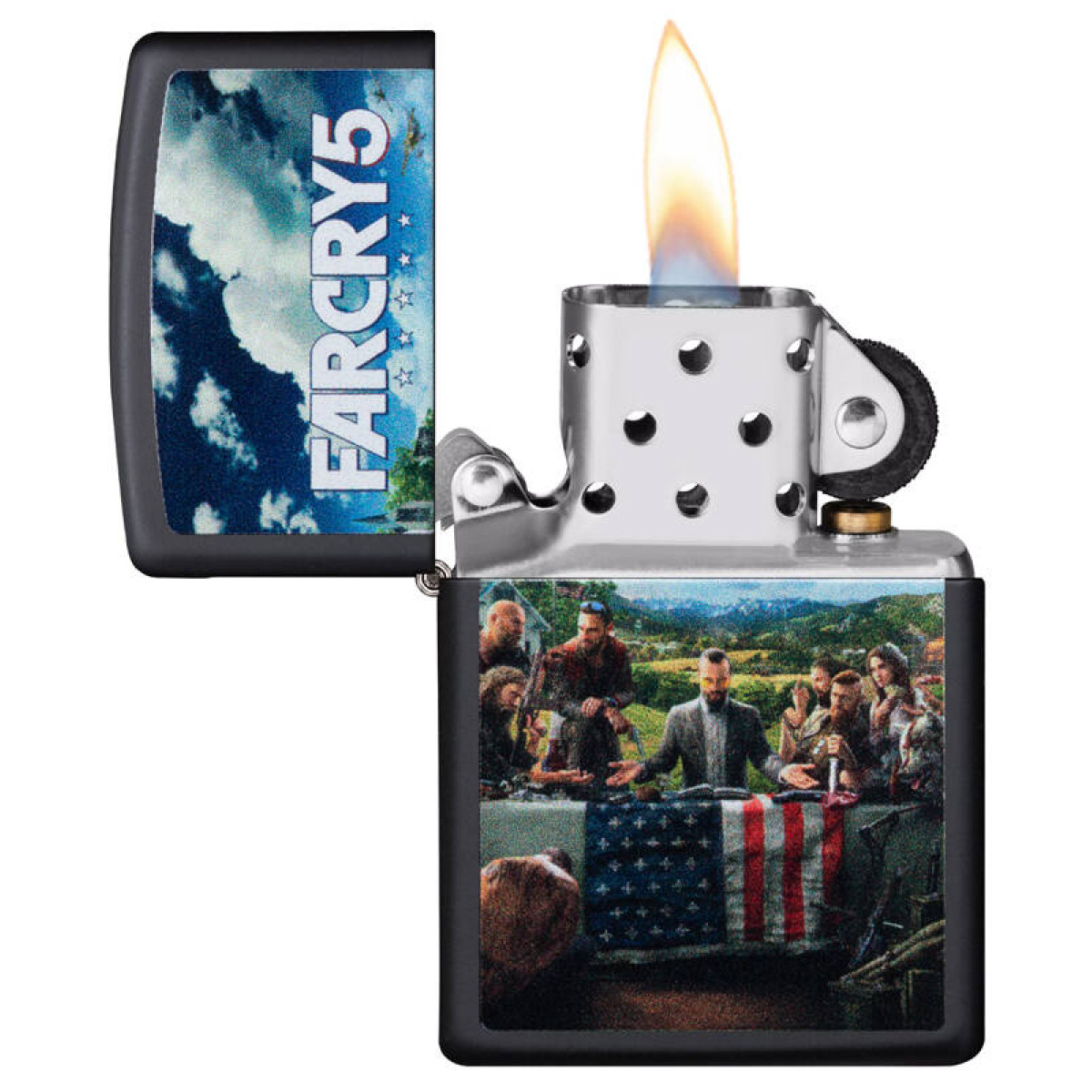 Зажигалка ZIPPO Far Cry 5 Black Matte 49244 4
