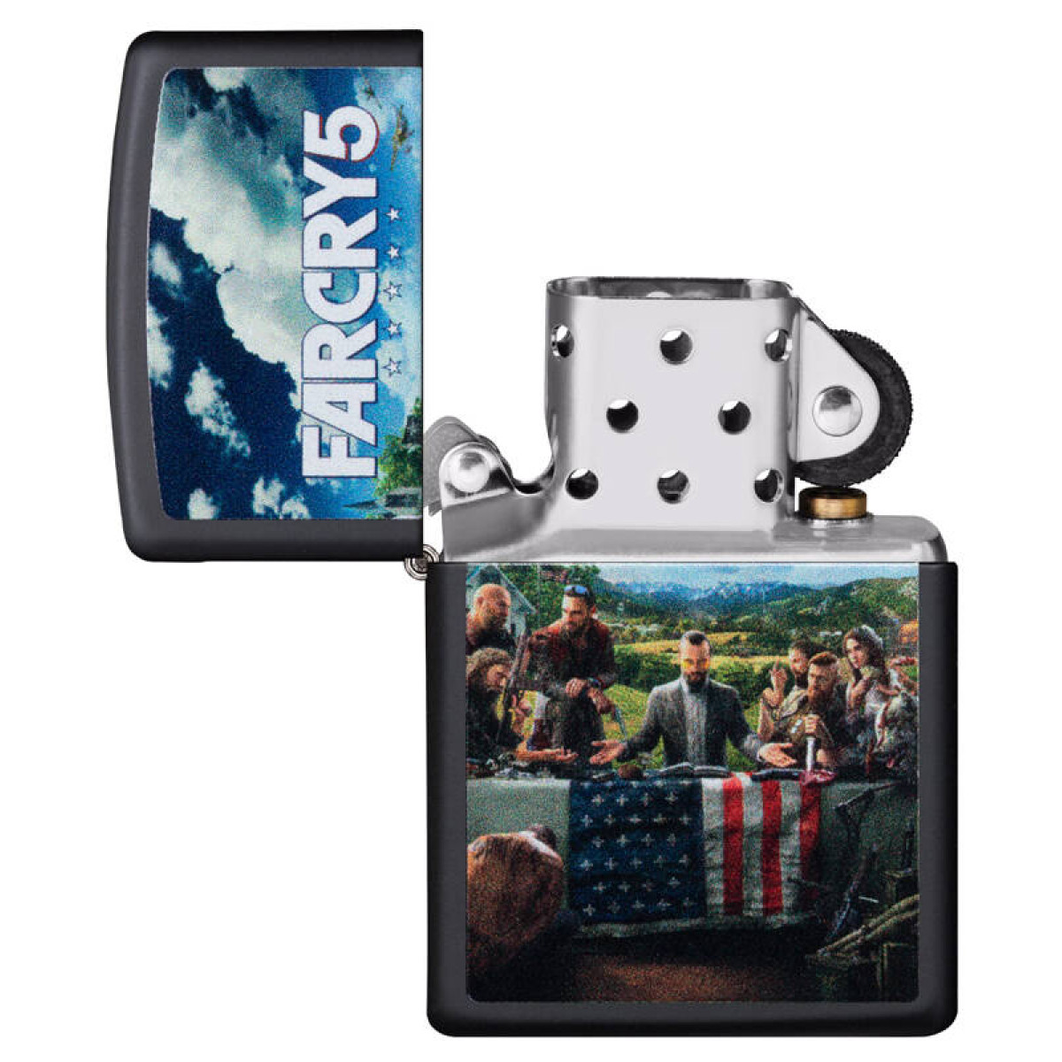 Зажигалка ZIPPO Far Cry 5 Black Matte 49244 3