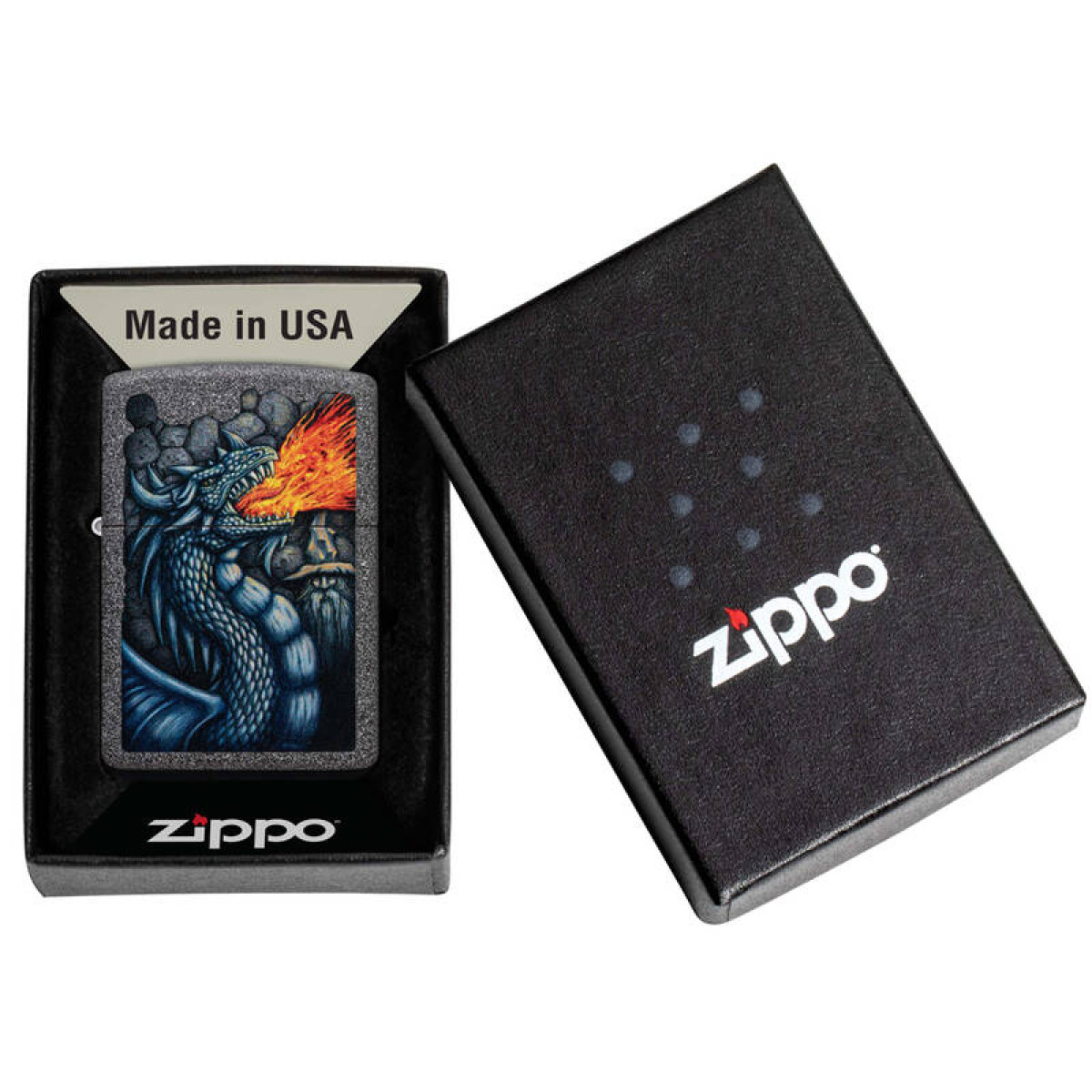 Зажигалка ZIPPO Fiery Dragon 49776 3