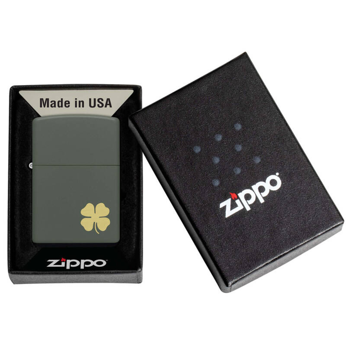 Зажигалка ZIPPO Four Leaf Clover 49796 7