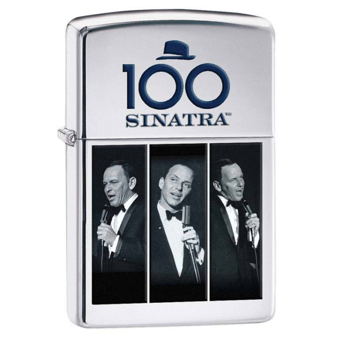 Зажигалка ZIPPO Frank Sinatra High Polish Chrome