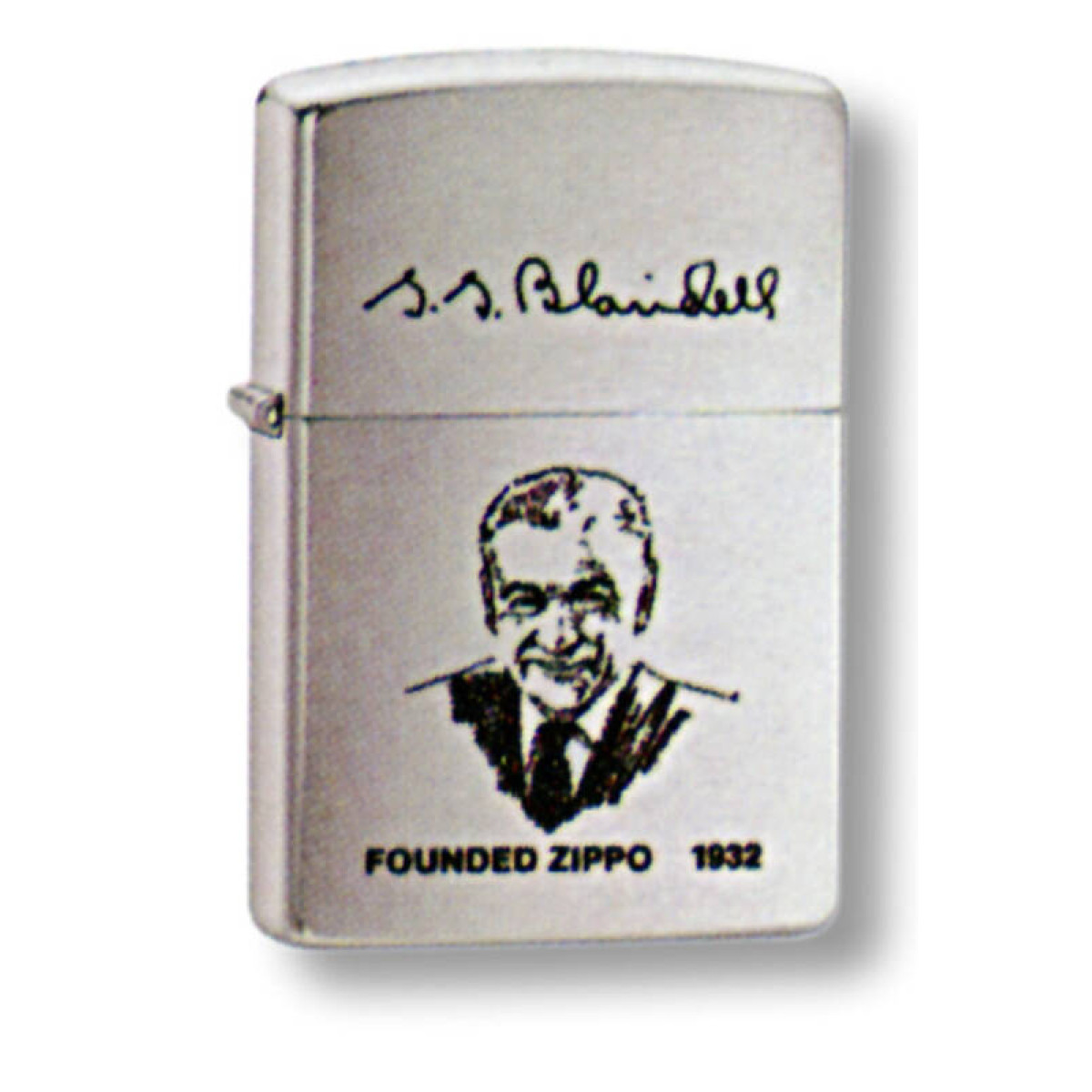 Зажигалка ZIPPO G. Blaisdell Brushed Chrome 1