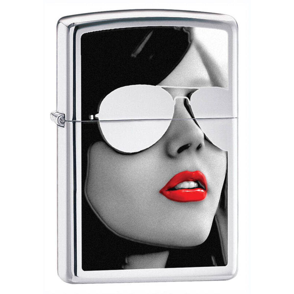 Зажигалка ZIPPO Gold Design High Polish Chrome 1