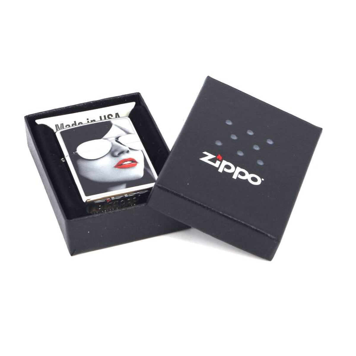 Зажигалка ZIPPO Gold Design High Polish Chrome 5