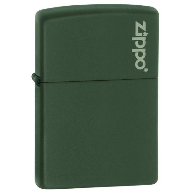 Зажигалка ZIPPO Green Matte с порошковым покрытием  221ZL