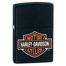 Зажигалка ZIPPO Harley-Davidson Black Matte 
