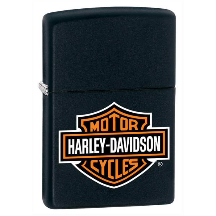 Зажигалка ZIPPO Harley-Davidson Black Matte