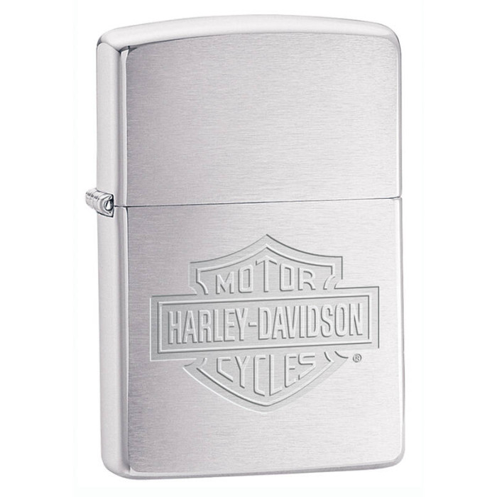 Зажигалка ZIPPO Harley-Davidson Brushed Chrome