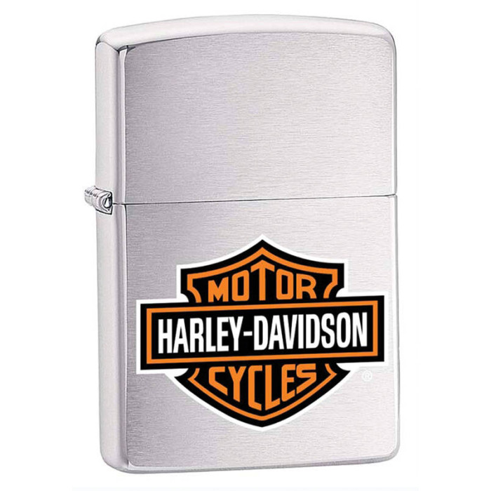 Зажигалка ZIPPO Harley-Davidson Brushed Chrome