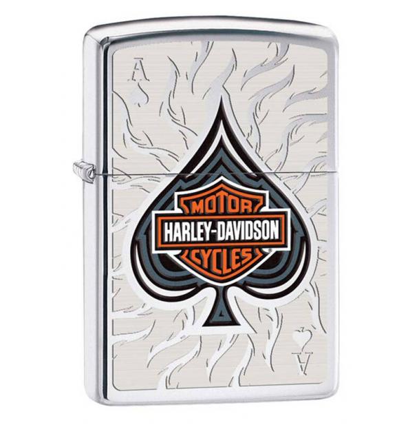 Зажигалка ZIPPO Harley-Davidson High Polish Chrome  28688