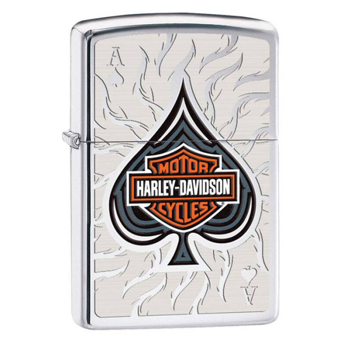 Зажигалка ZIPPO Harley-Davidson High Polish Chrome