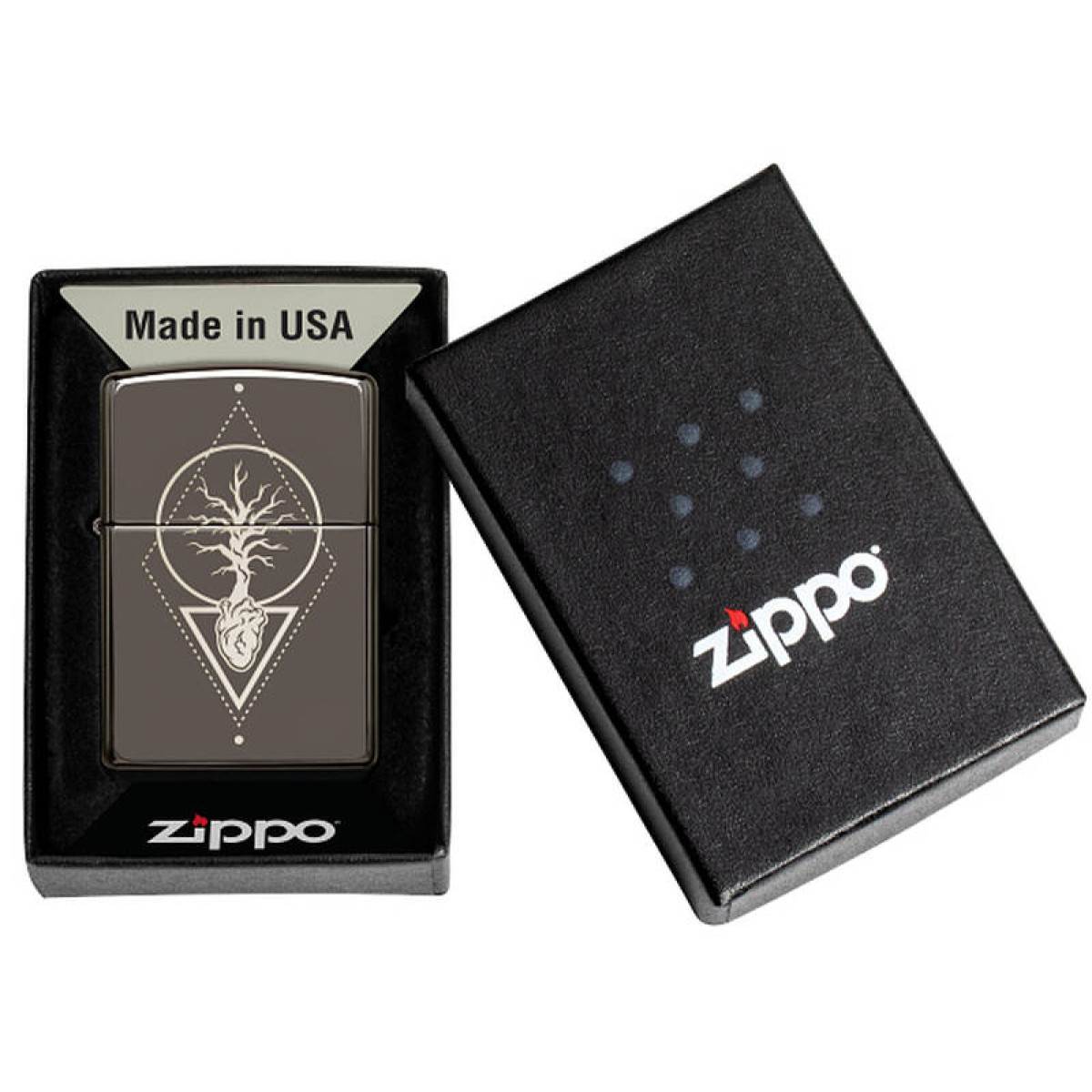 Зажигалка ZIPPO Heart of Tree 49687 2