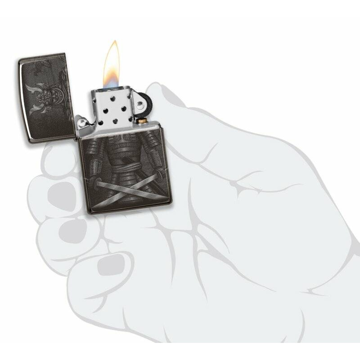 Зажигалка ZIPPO High Polish Black 4