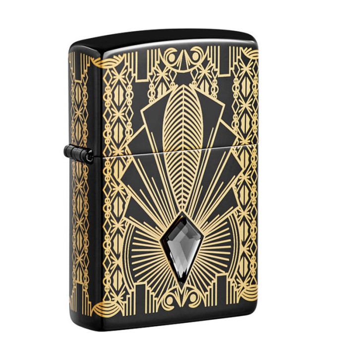 Зажигалка Zippo High Polish Black 49502
