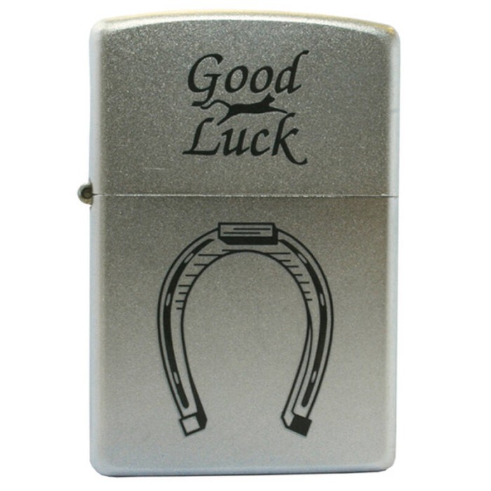 Зажигалка ZIPPO Horse Shoe Satin Chrome