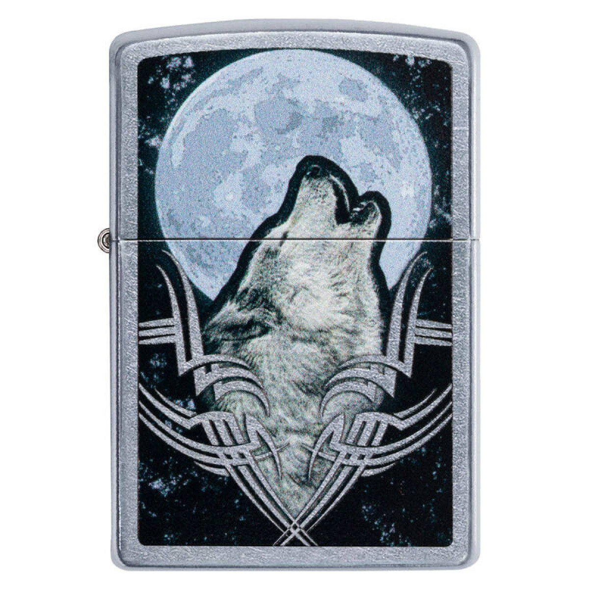 Зажигалка ZIPPO Howling Wolf Street Chrome 49261 5