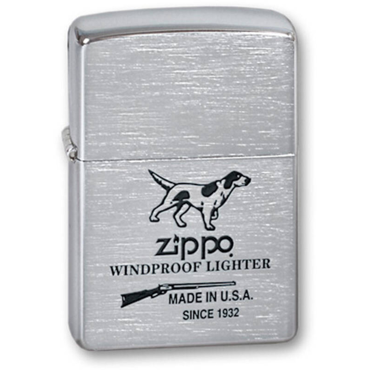 Зажигалка ZIPPO Hunting Tools Brushed Chrome 1