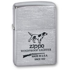Зажигалка ZIPPO Hunting Tools Brushed Chrome 