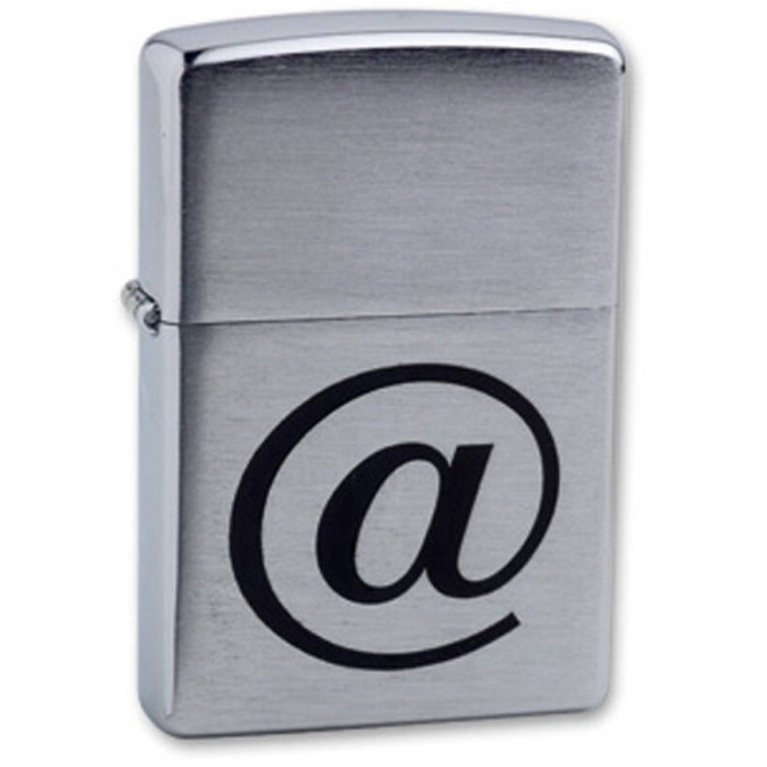 Зажигалка ZIPPO Internet Brushed Chrome
