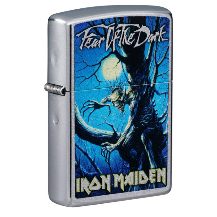 Зажигалка ZIPPO Iron Maiden Street Chrome 49234