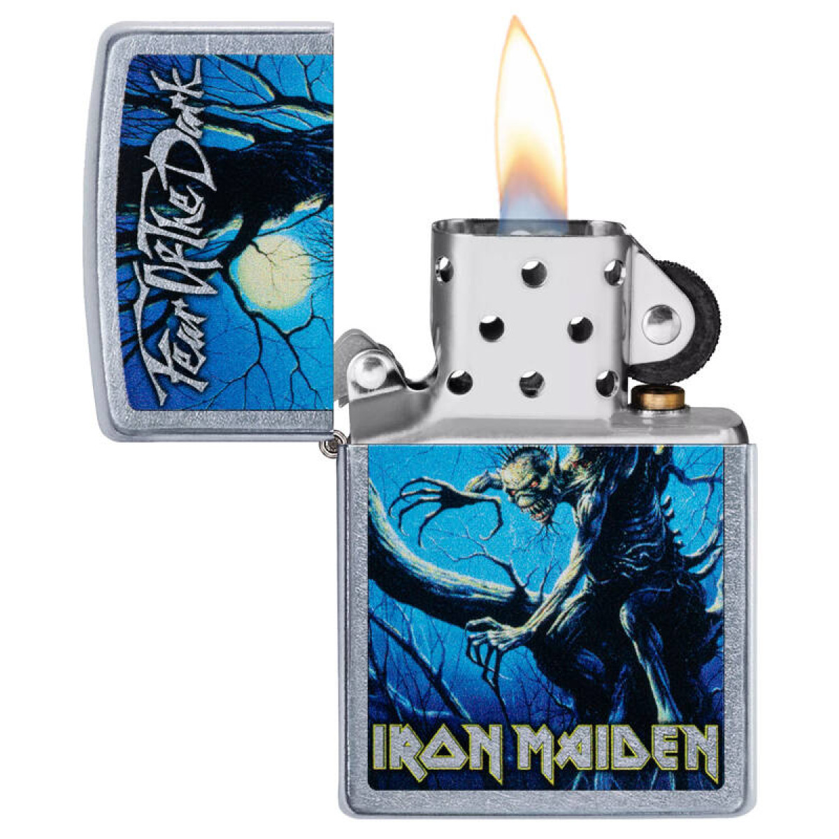 Зажигалка ZIPPO Iron Maiden Street Chrome 49234 4