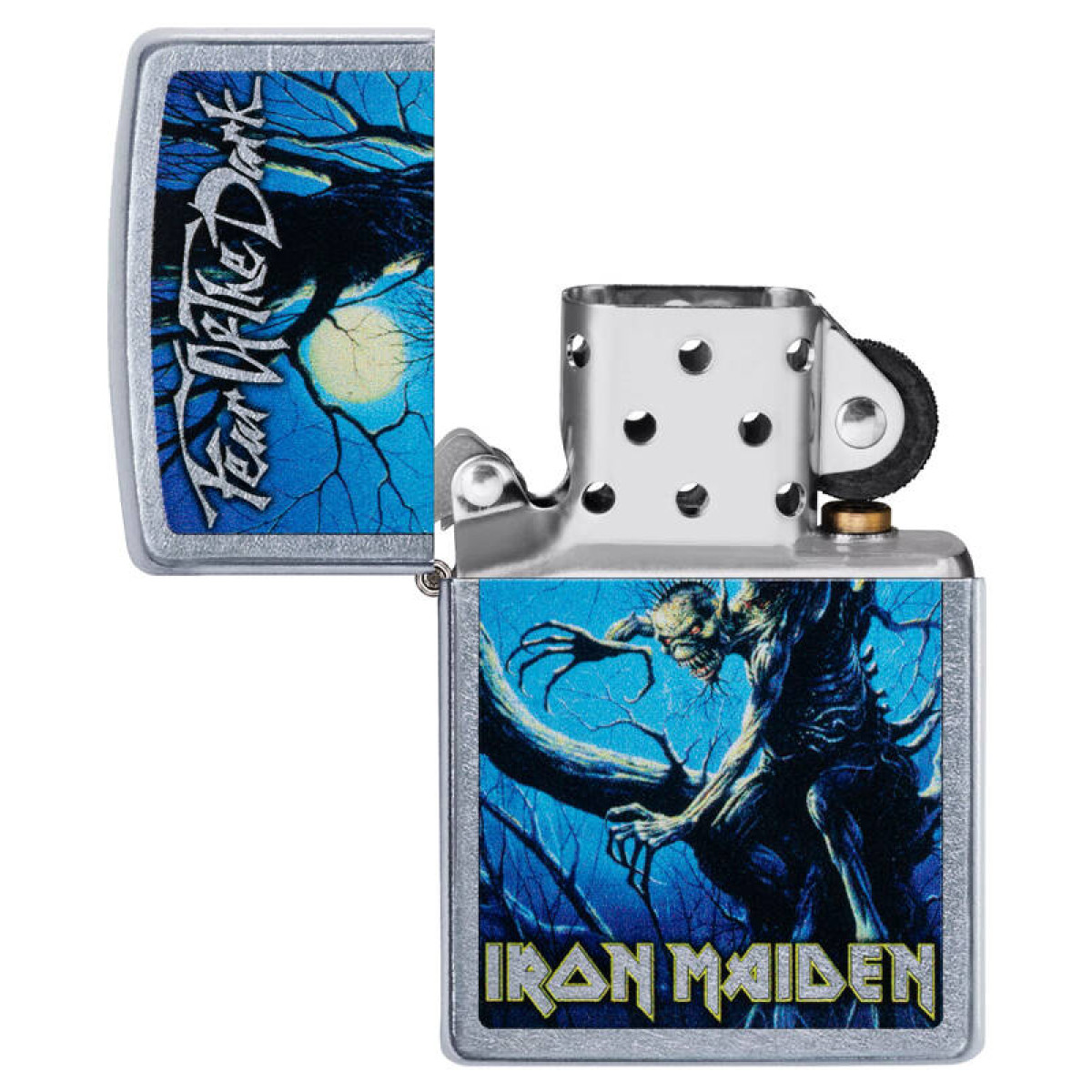Зажигалка ZIPPO Iron Maiden Street Chrome 49234 3