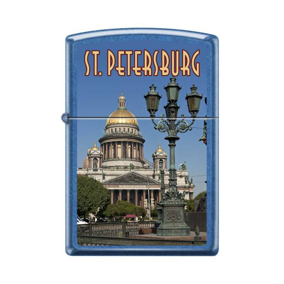 Зажигалка ZIPPO Исакиевский собор Cerulean 1