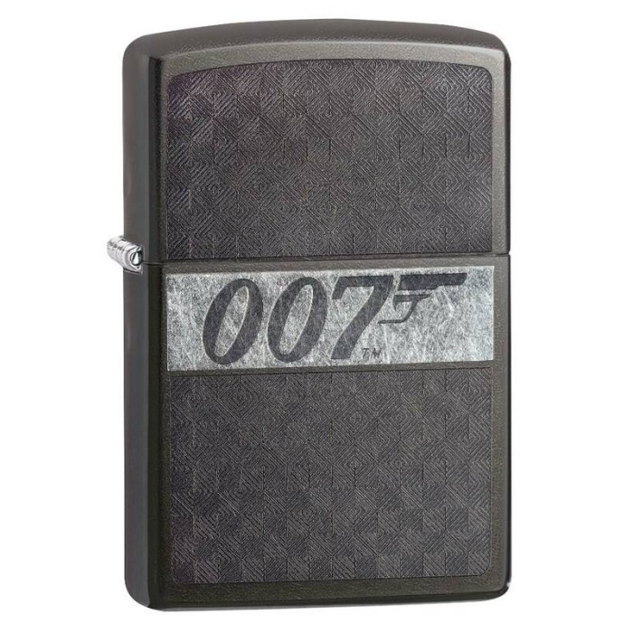 Зажигалка ZIPPO James Bond Black Ice