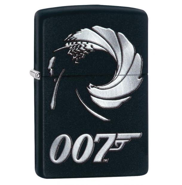 Зажигалка ZIPPO James Bond Black Matte  29566