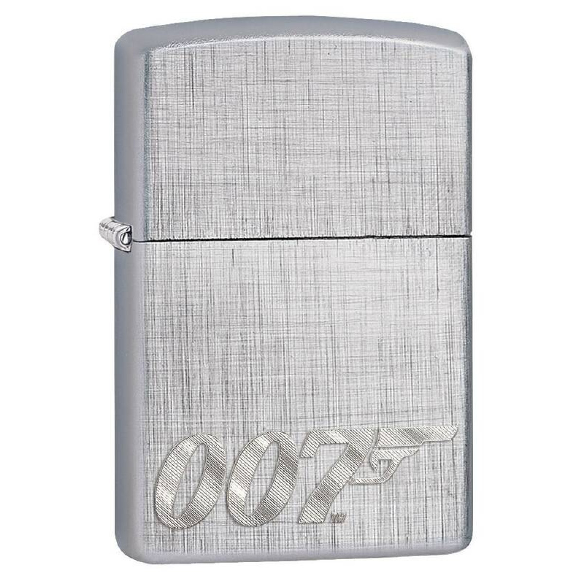 Зажигалка ZIPPO James Bond Brushed Chrome 1