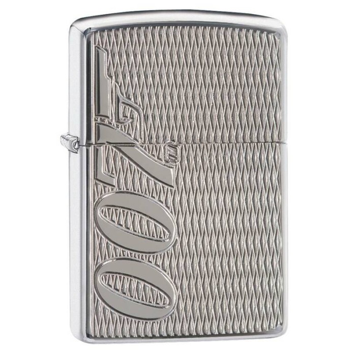 Зажигалка ZIPPO James Bond High Polish Chrome