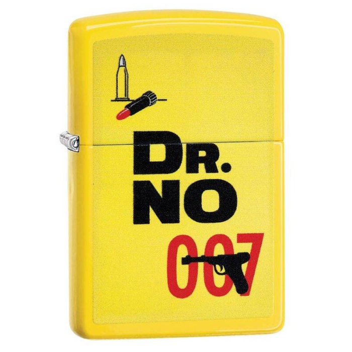 Зажигалка ZIPPO James Bond Lemon