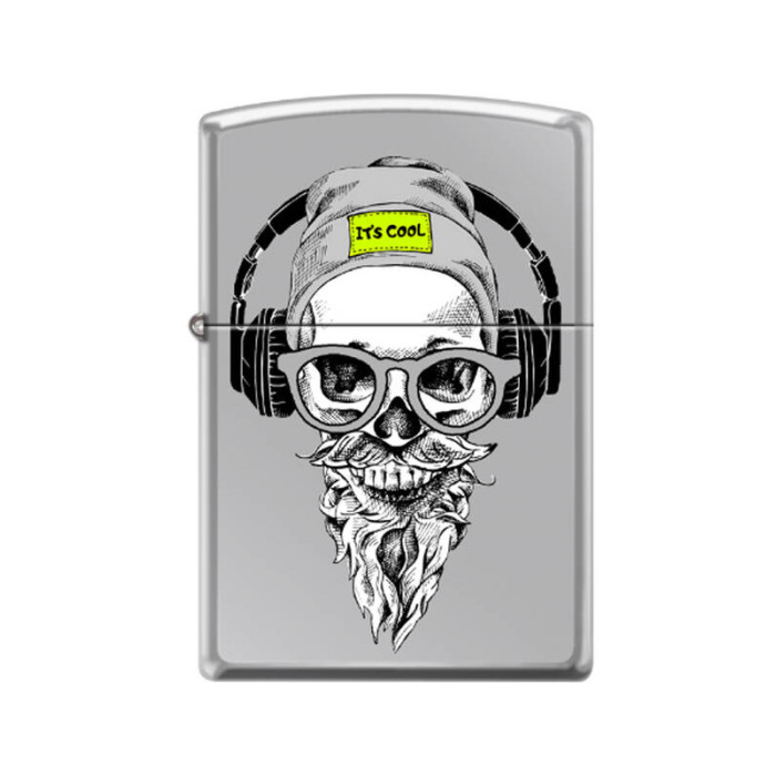 Зажигалка ZIPPO Хипстер High Polish Chrome