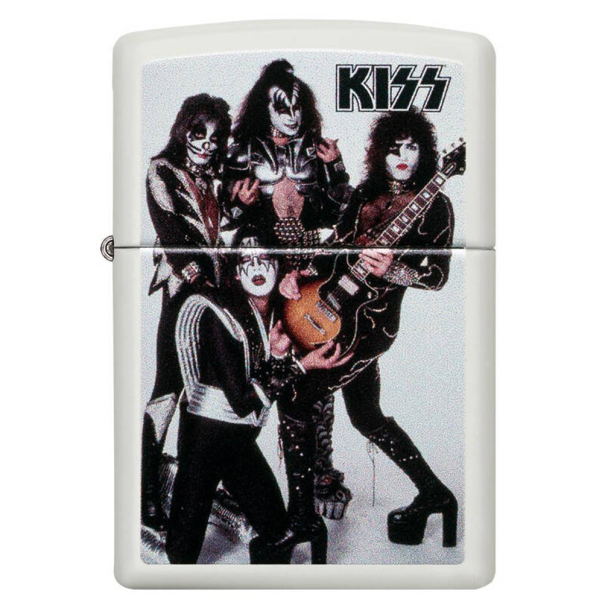 Зажигалка ZIPPO KISS White Matte 49017 4
