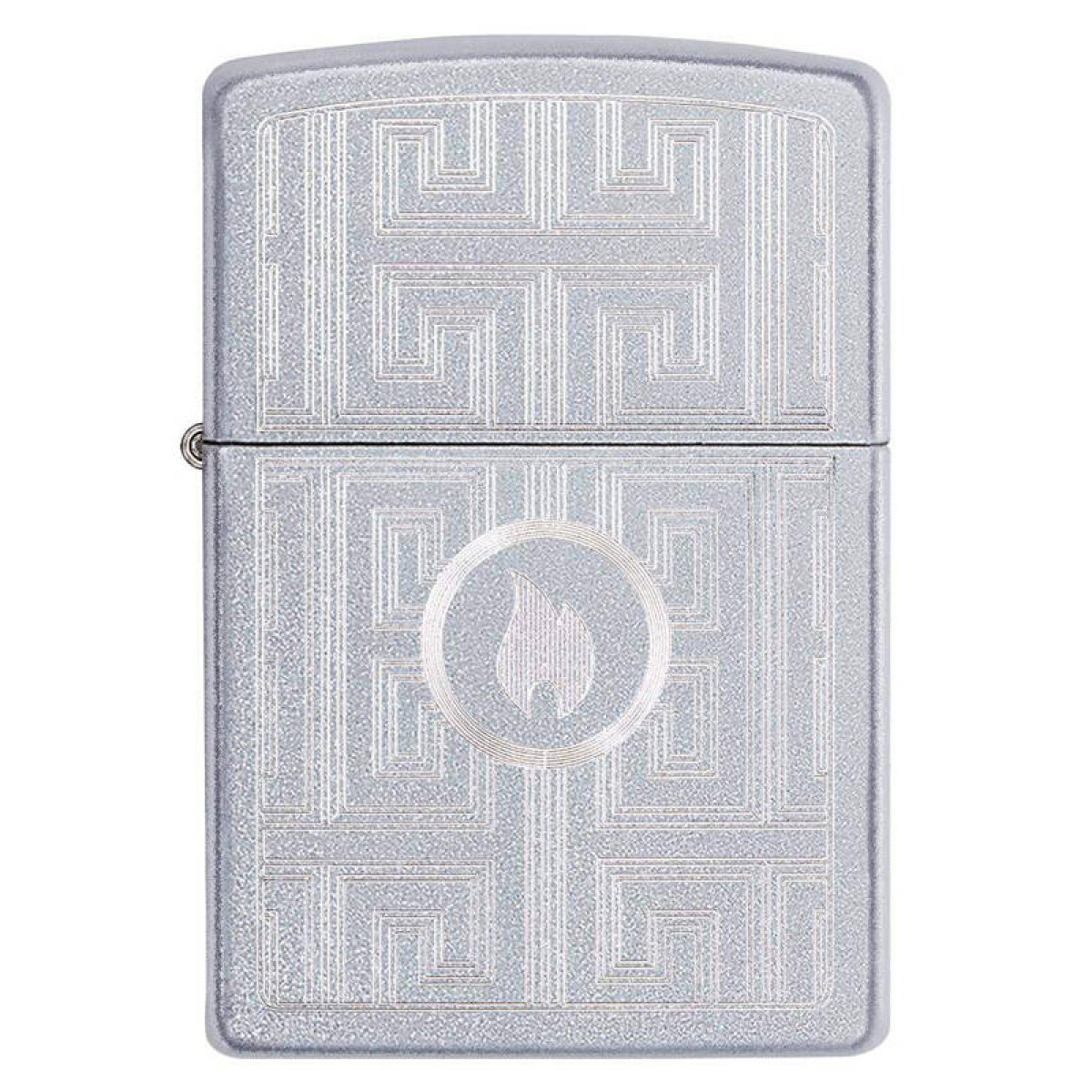 Зажигалка ZIPPO Labyrinth Satin Chrome 4