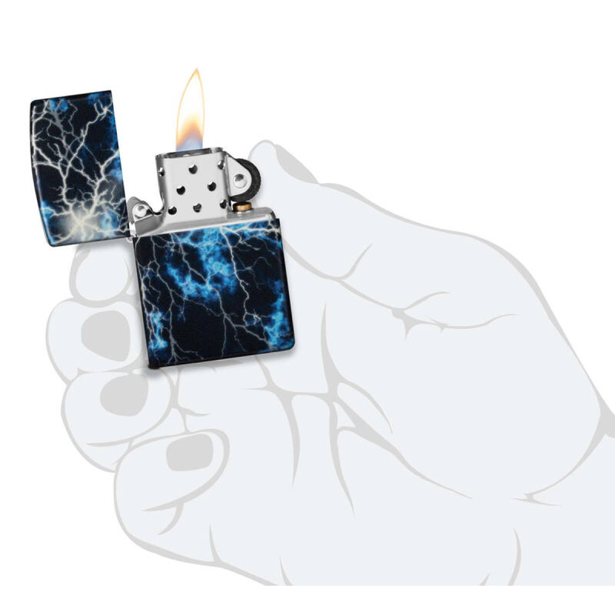 Зажигалка ZIPPO Lightning 48610 6