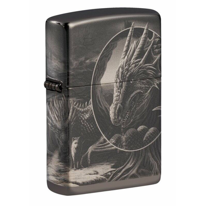 Зажигалка ZIPPO Lisa Parker High Polish Black