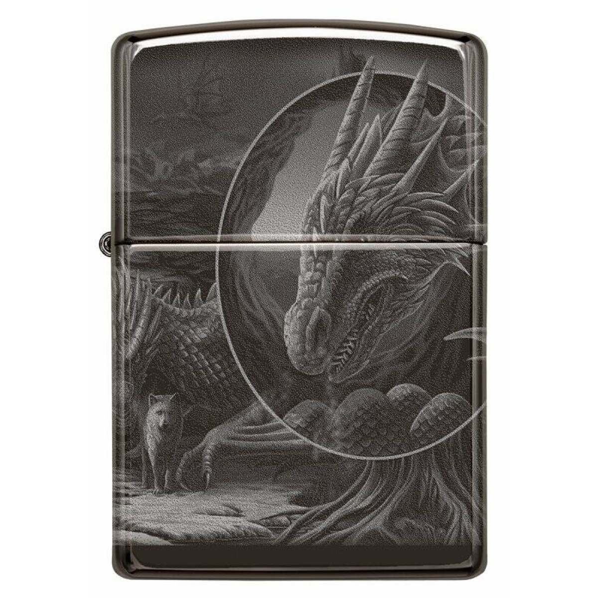 Зажигалка ZIPPO Lisa Parker High Polish Black 4