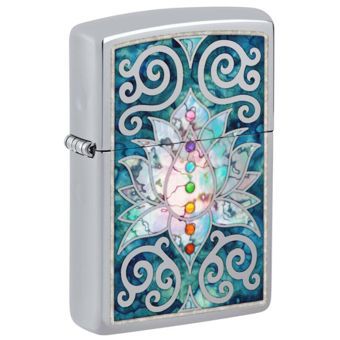 Зажигалка ZIPPO Lotus Flower 48592