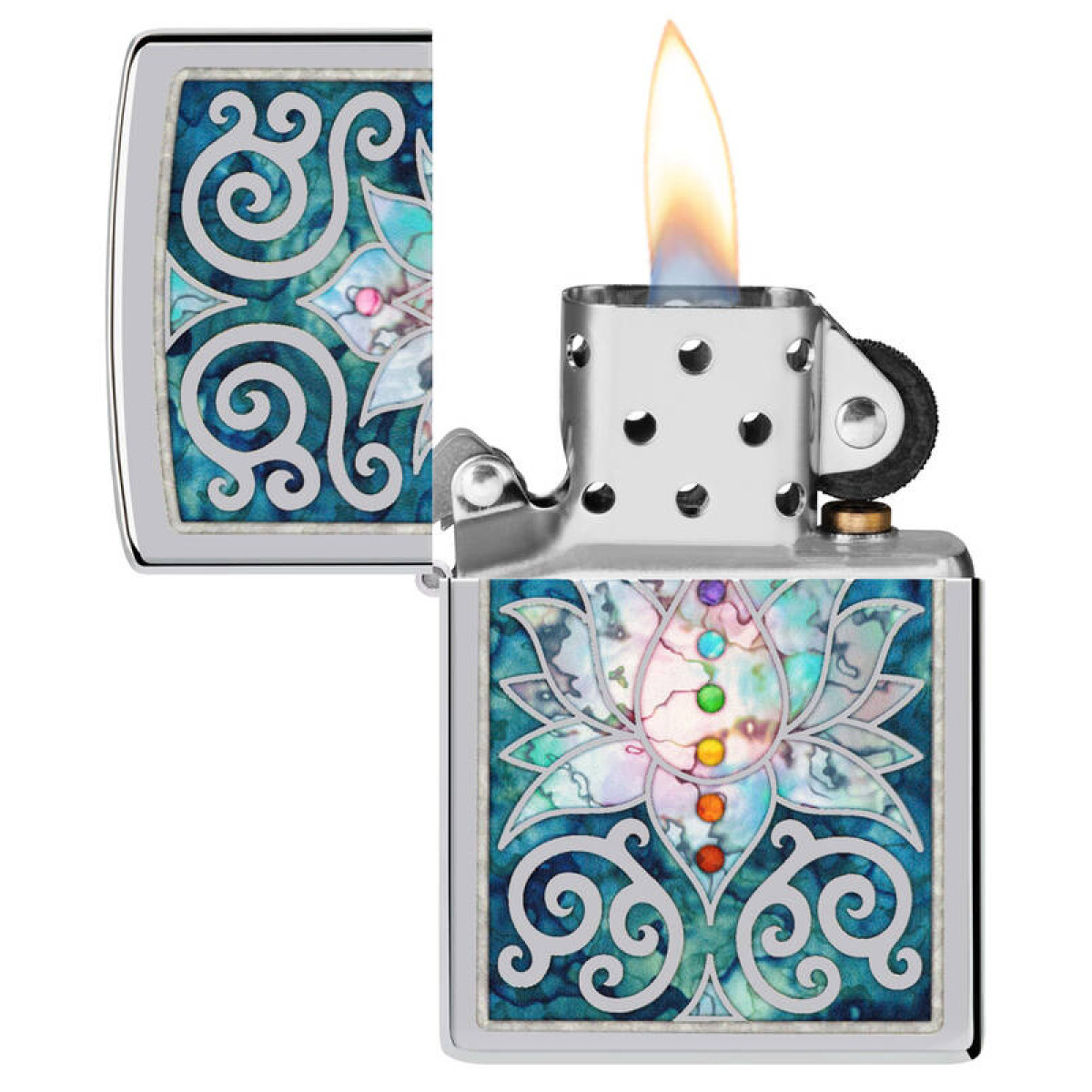 Зажигалка ZIPPO Lotus Flower 48592 6