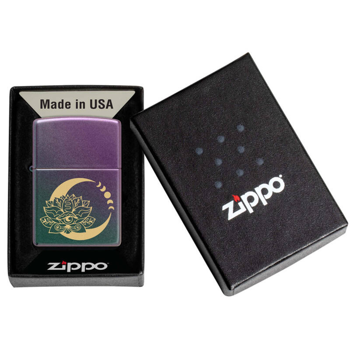 Зажигалка ZIPPO Lotus Moon 48587 3