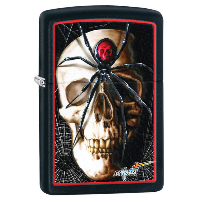 Зажигалка ZIPPO Mazzi Black Matte