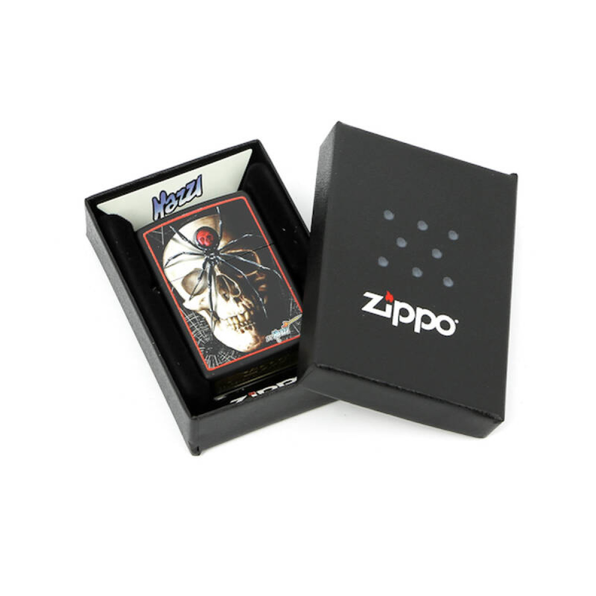 Зажигалка ZIPPO Mazzi Black Matte 4