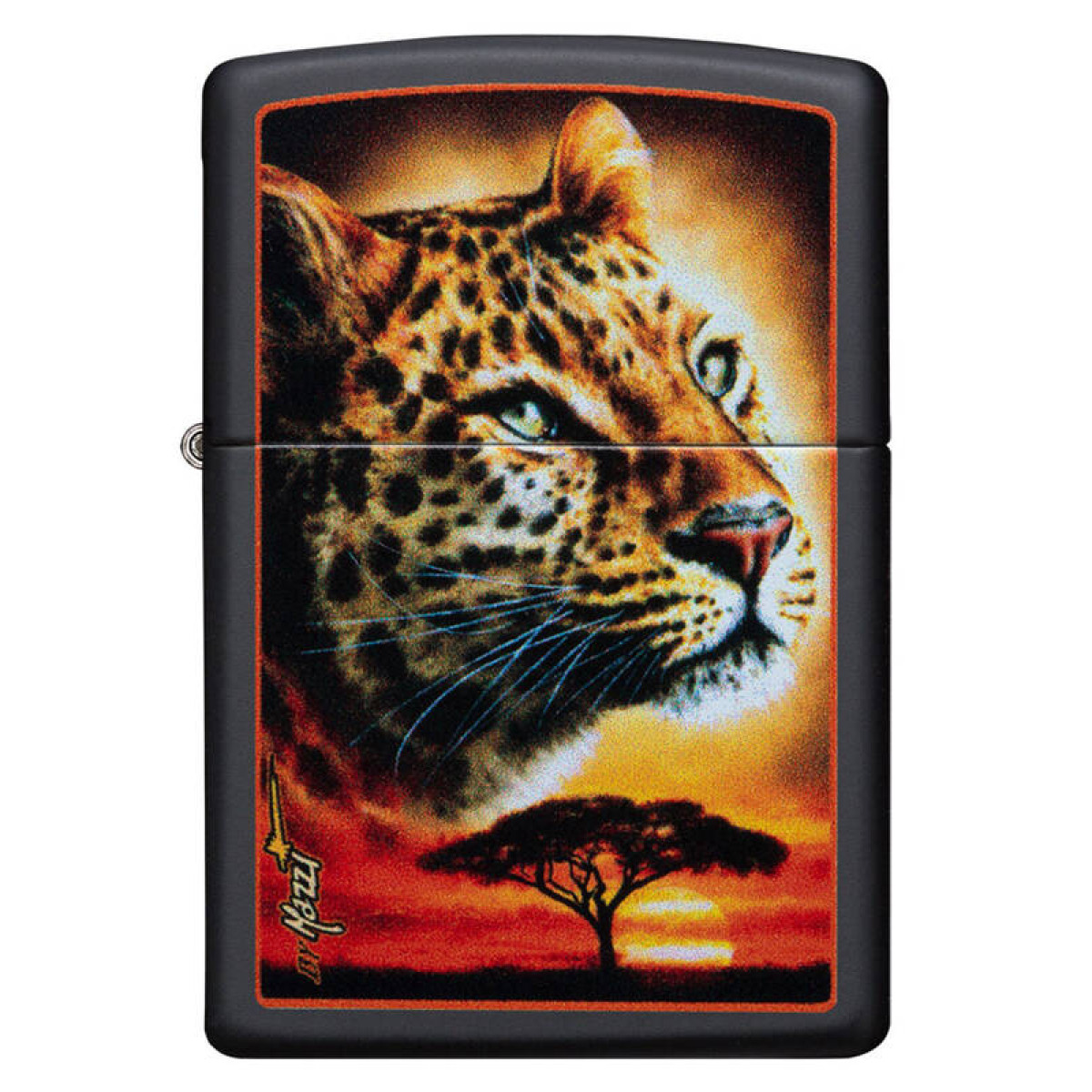 Зажигалка ZIPPO Mazzi Black Matte 49068 5
