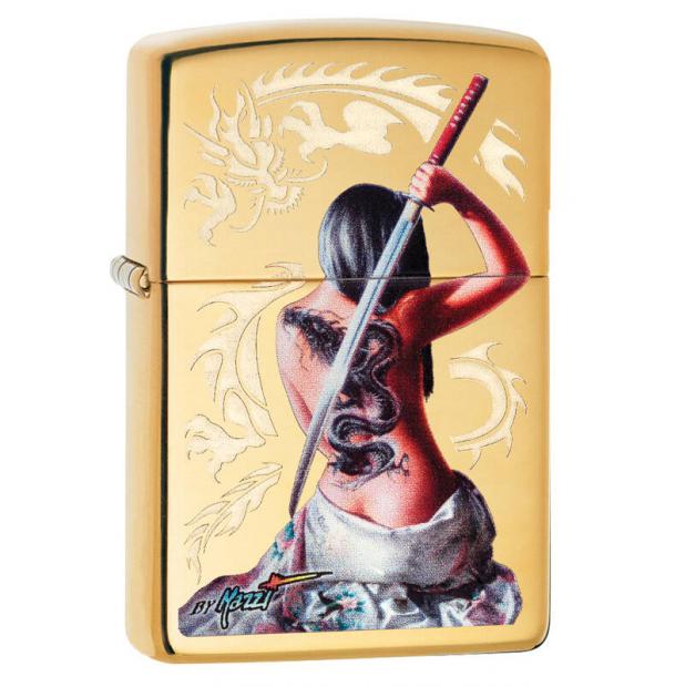 Зажигалка ZIPPO Mazzi High Polish Brass  29668