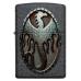 Зажигалка ZIPPO Metal Dragon Shield Design Iron Stone 49072