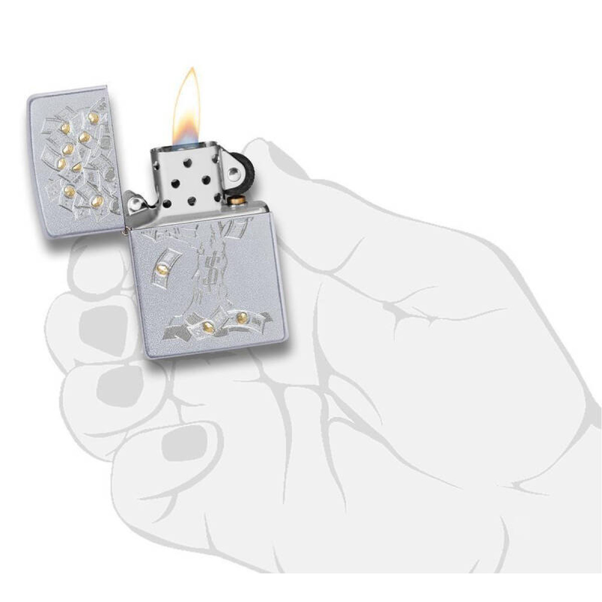 Зажигалка ZIPPO Money Tree Design 29999 5
