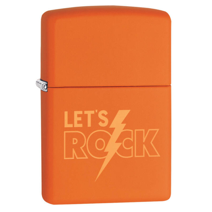 Зажигалка ZIPPO Orange Matte