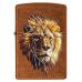 Зажигалка ZIPPO Polygonal Lion Toffee  29865